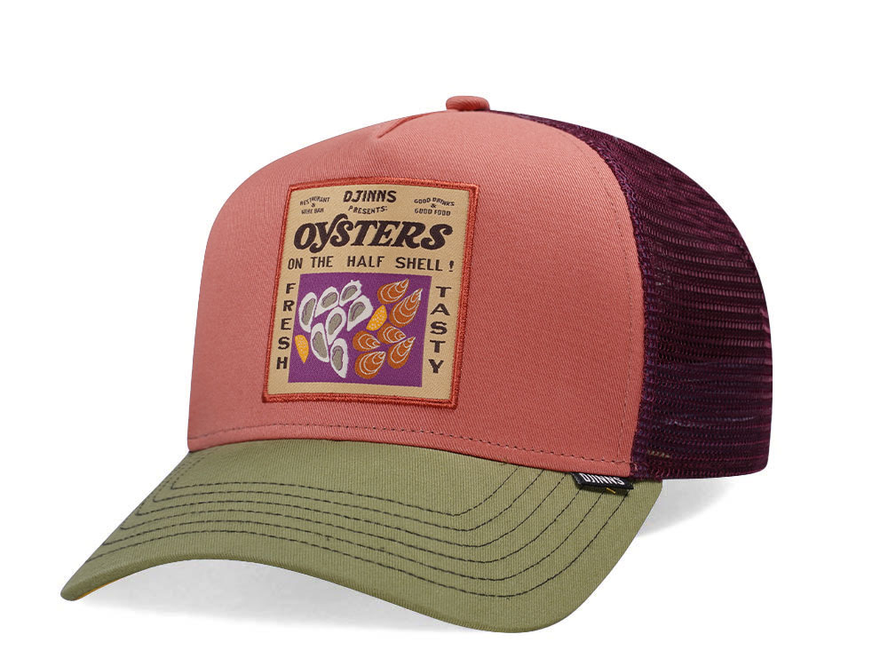 Djinns Oysters On The Half Shell Trucker Snapback Cap