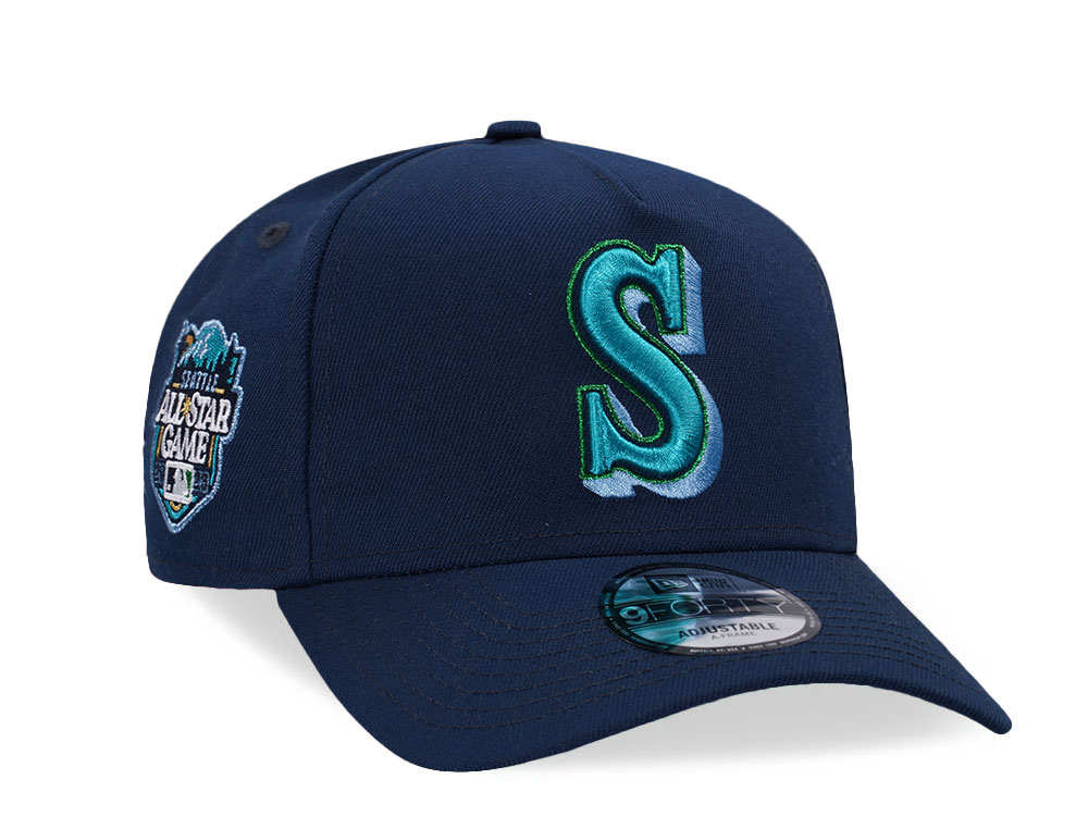 New Era Seattle Mariners All Star Game 2023 Oceanside Edition 9Forty A Frame Snapback Cap