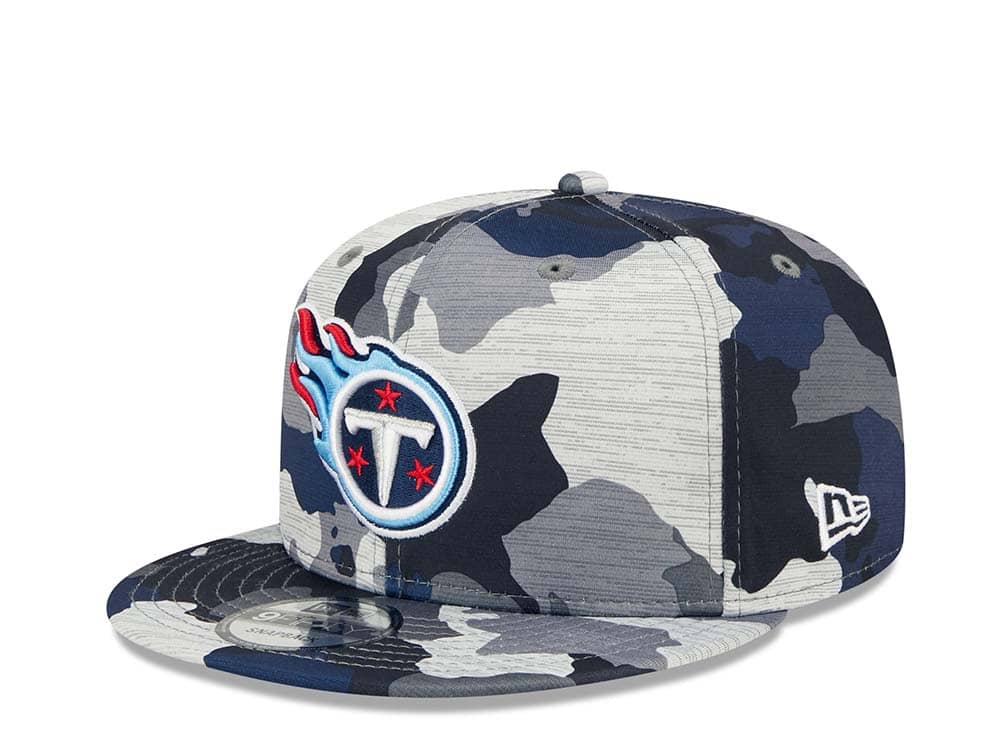 New Era Tennessee Titans NFL Training Camp 22 Camo 9Fifty Snapback Cap