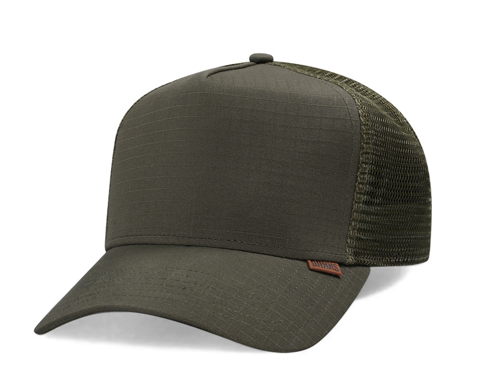 Djinns M-Ribstop Olive Trucker Snapback Cap