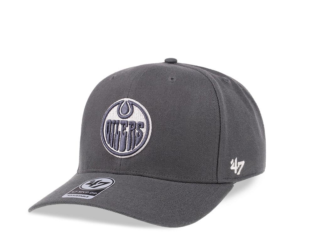 47Brand Edmonton Oilers Frozen Steel Classic DP Snapback Cap