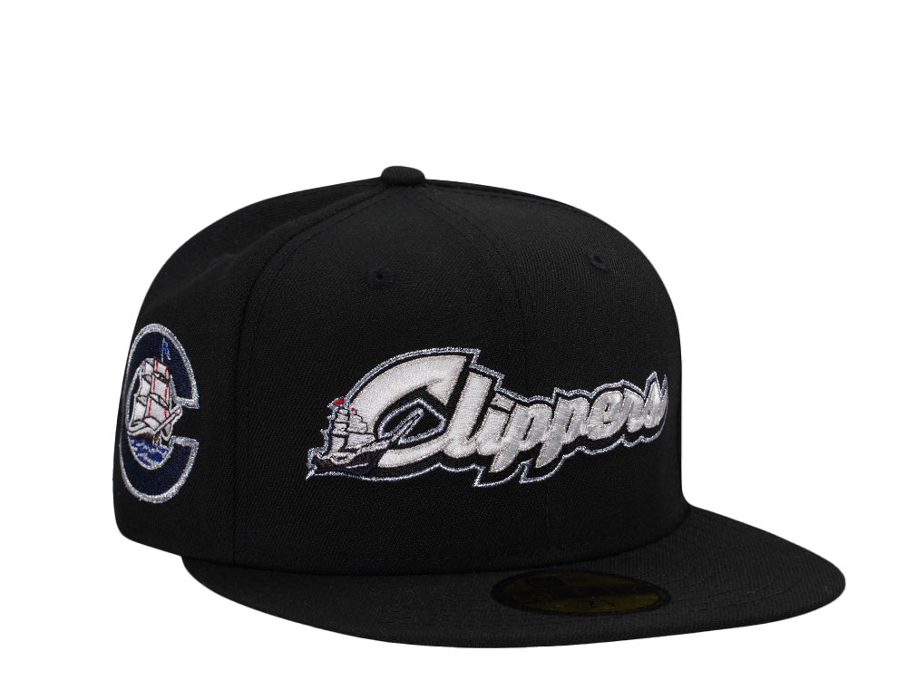 New Era Columbus Clippers Black Prime Edition 59Fifty Fitted Cap