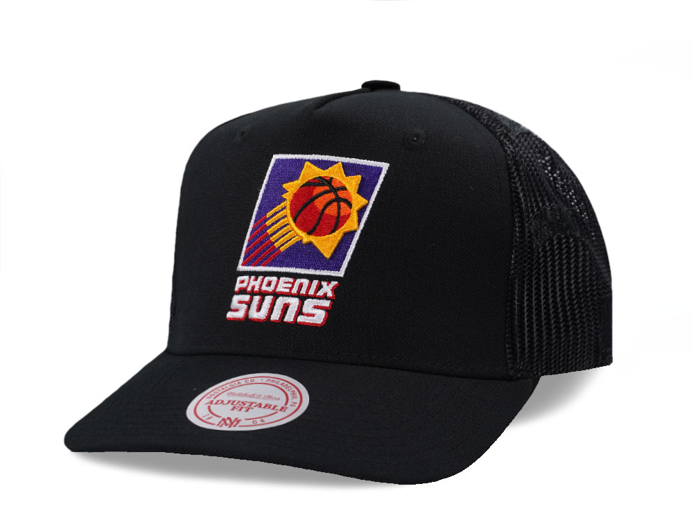 Mitchell & Ness Phoenix Suns Black Monogram Trucker Edition Snapback Cappellini