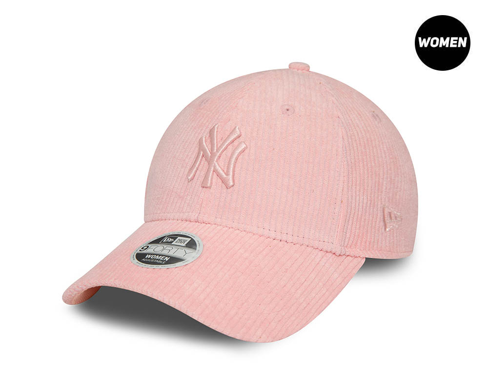 New Era New York Yankees Summer Cord Pink Womens 9Forty Strapback Cappellini