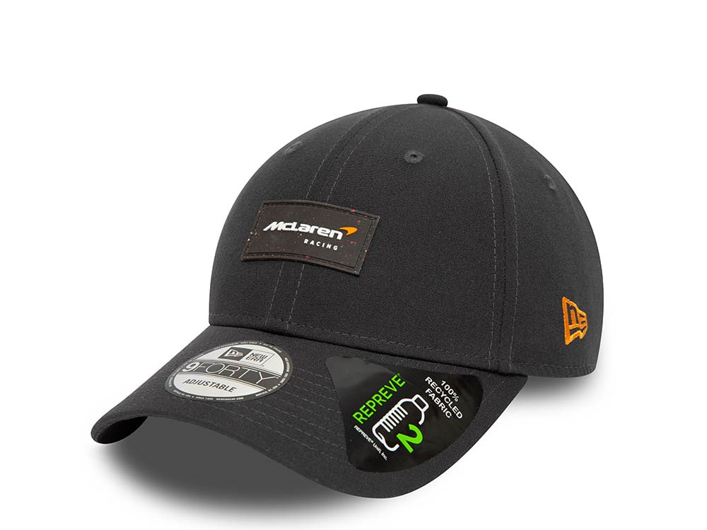 New Era Repreve McLaren Racing Gray Edition 9Forty Snapback Cap