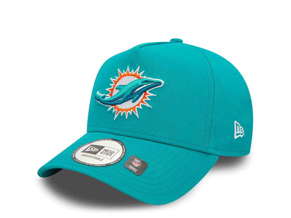 New Era Miami Dolphins Teal A Frame Snapback Cappellini