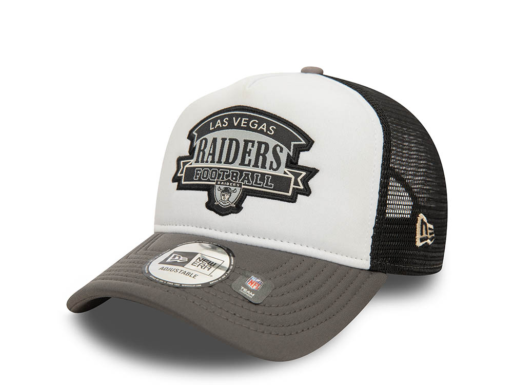 New Era Las Vegas Raiders Classic Trucker A Frame Snapback Cappellini