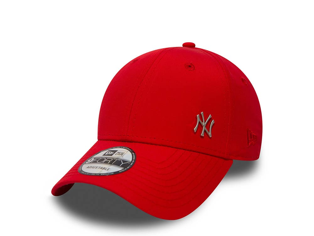 New Era New York Yankees Scarlet Red Flawless 9Forty Strapback Cappellini