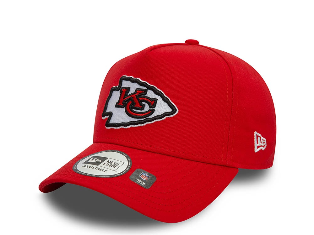 New Era Kansas City Chiefs Red A Frame Snapback Cappellini