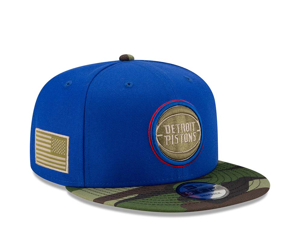 New Era Detroit Pistons NBA All Star Game 2021 Camo Edition 9Fifty Snapback Cap