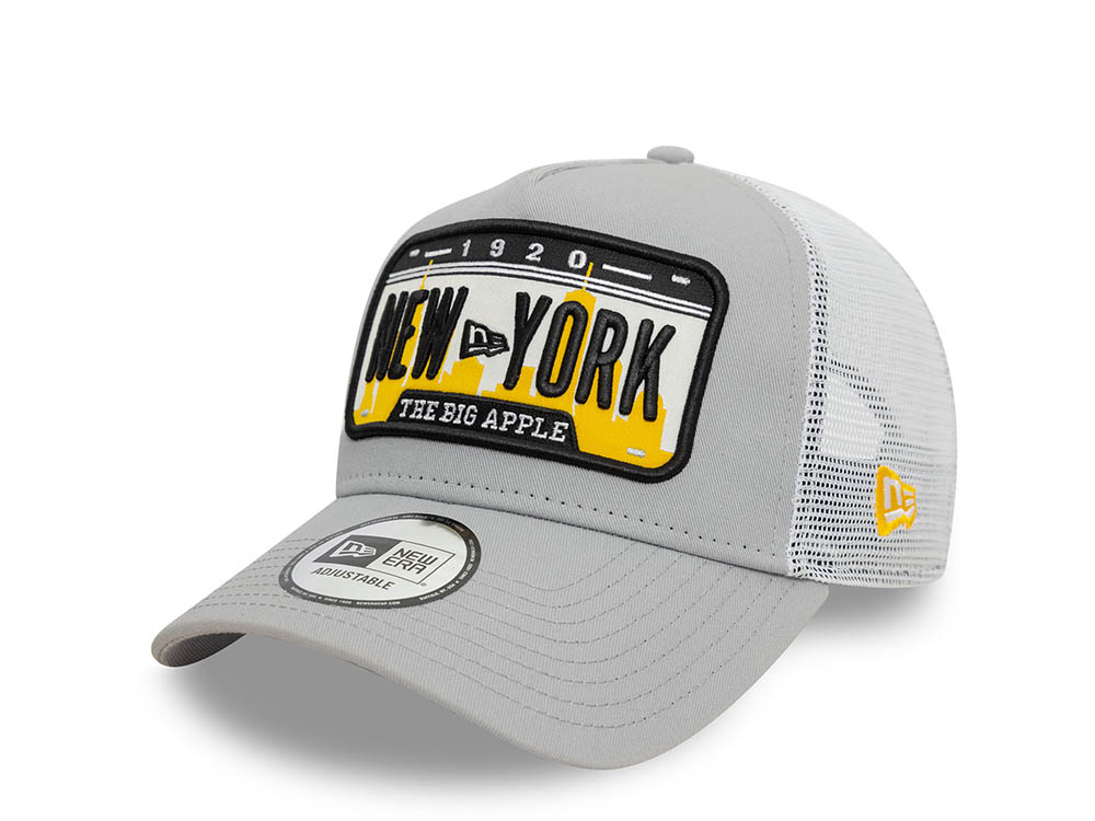 New Era New York The Big Apple Trucker A Frame Snapback Cappellini