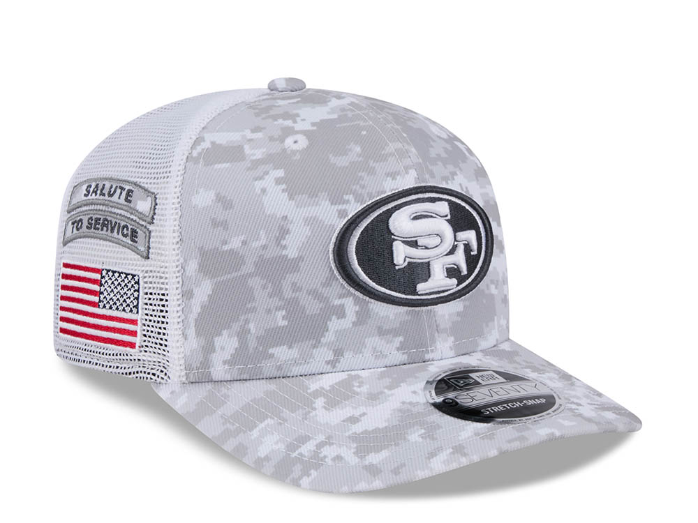 New Era San Francisco 49ers Digi Camo Trucker 9Seventy Snapback Cappellini