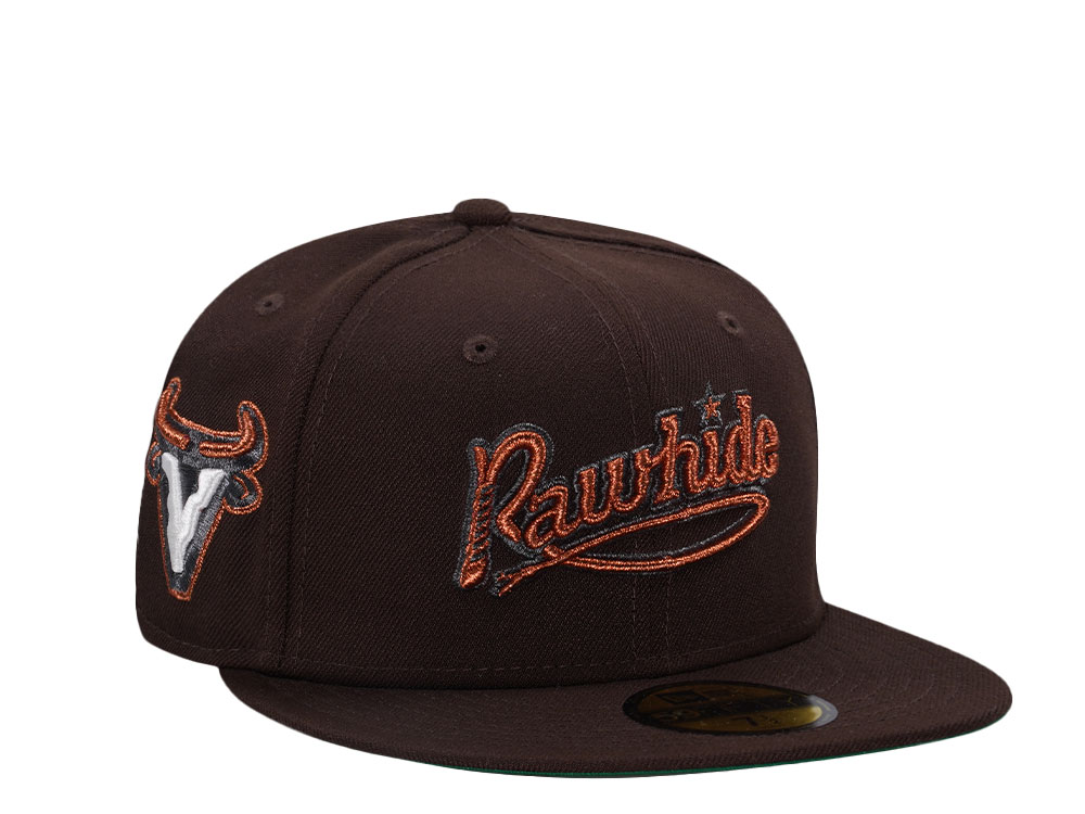 New Era Visalia Rawhide Burnt Copper Edition 59Fifty Fitted Cap