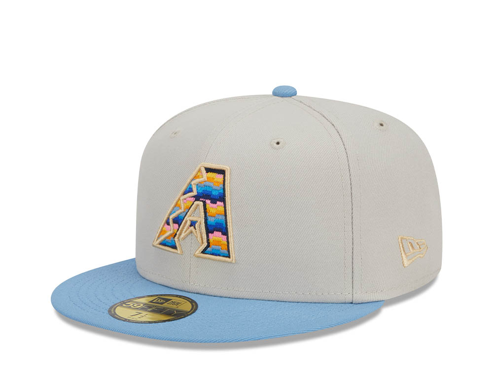 New Era Arizona Diamondbacks Beachfront Stone Two Tone Edition 59Fifty Fitted Cap