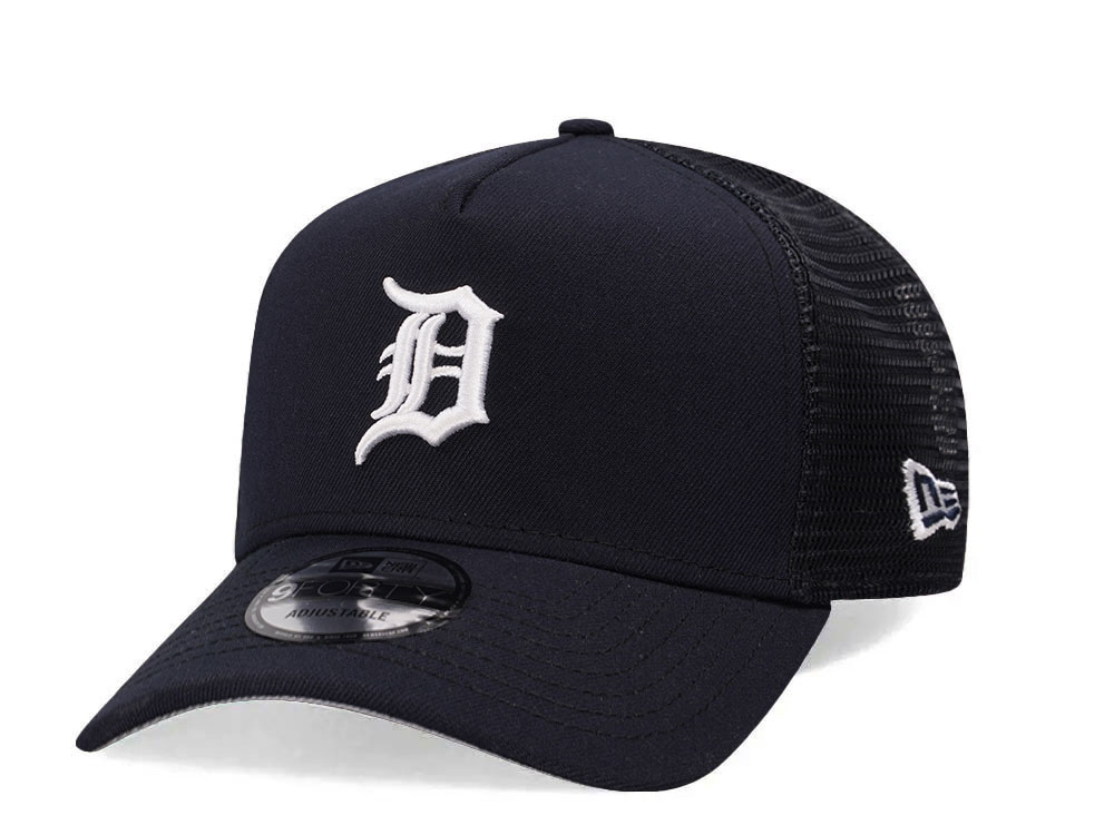 New Era Detroit Tigers Navy Trucker A Frame 9Forty Snapback Cappelini