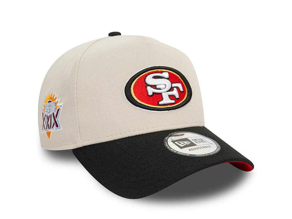 New Era San Francisco 49ers Super Bowl XXIX Chrome Two Tone A Frame Snapback Cappellini