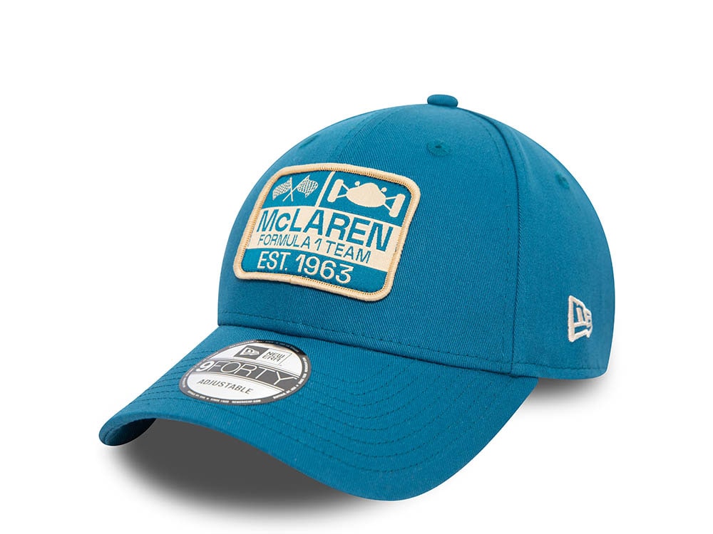 New Era McLaren Patch Blue 9Forty Strapback Cappellini