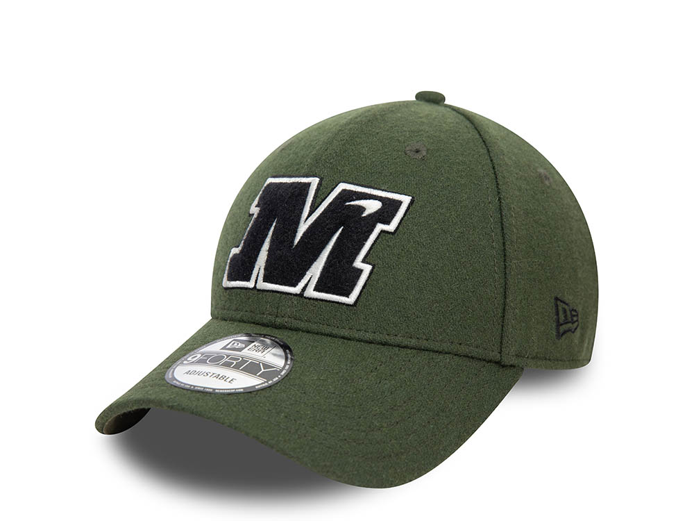 New Era McLaren Patch Olive 9Forty Strapback Cappellini