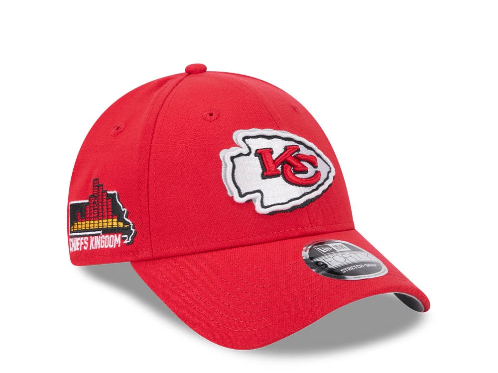 New Era Kansas City Chiefs NFL24 Draft 9Forty Stretch Snapback Cappellini