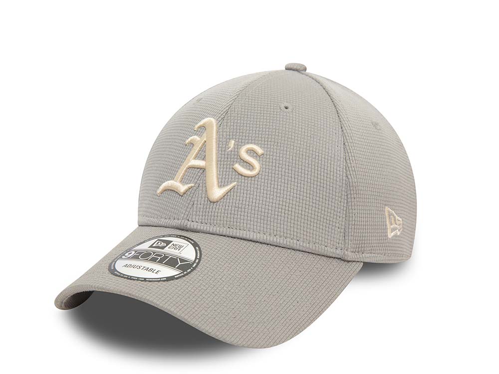 New Era Oakland Athletics Gray 9Forty Strapback Cappellini