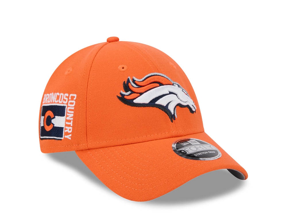 New Era Denver Broncos NFL24 Draft 9Forty Stretch Snapback Cappellini