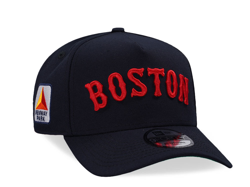 New Era Boston Red Sox Fenway Park Throwback Edition 9Forty A Frame Snapback Cap