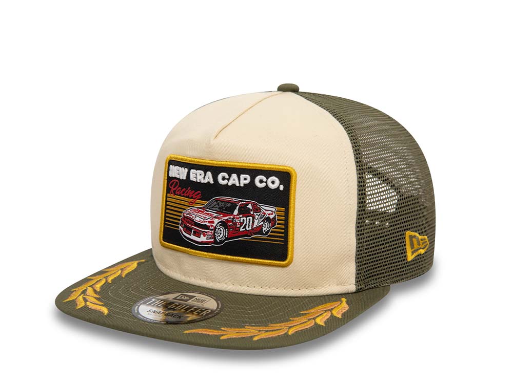 New Era Motorsport Racing Trucker Golfer Snapback Cappellini