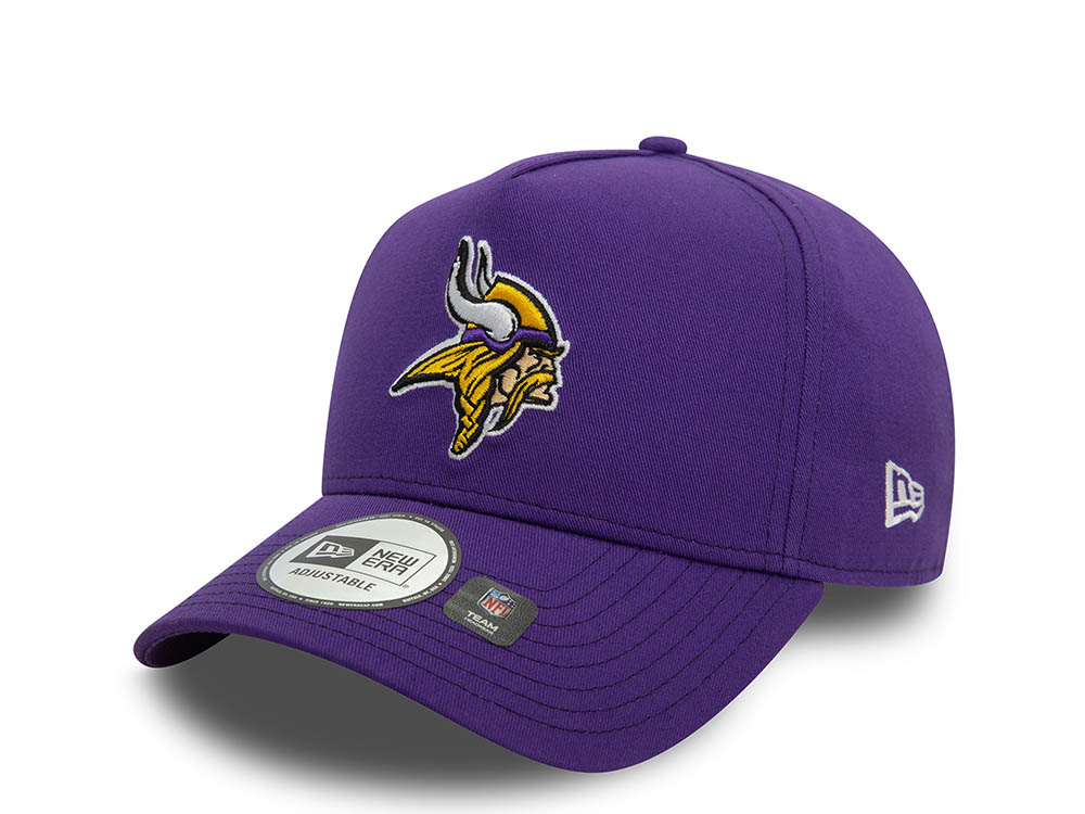 New Era Minnesota Vikings Purple A Frame Snapback Cappellini