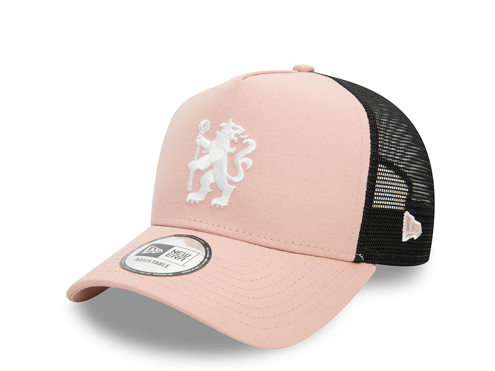 New Era FC Chelsea Pink A Frame Trucker Snapback Cappellini