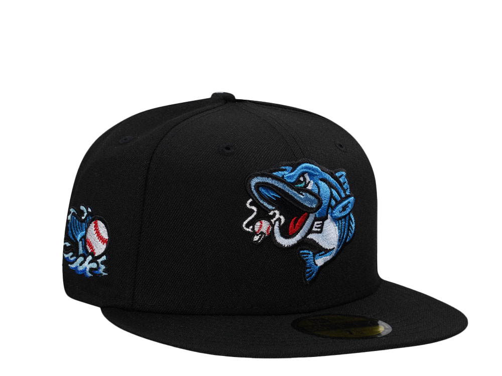 New Era Gwinnett Stripers Black and Blues Edition 59Fifty Fitted Cap