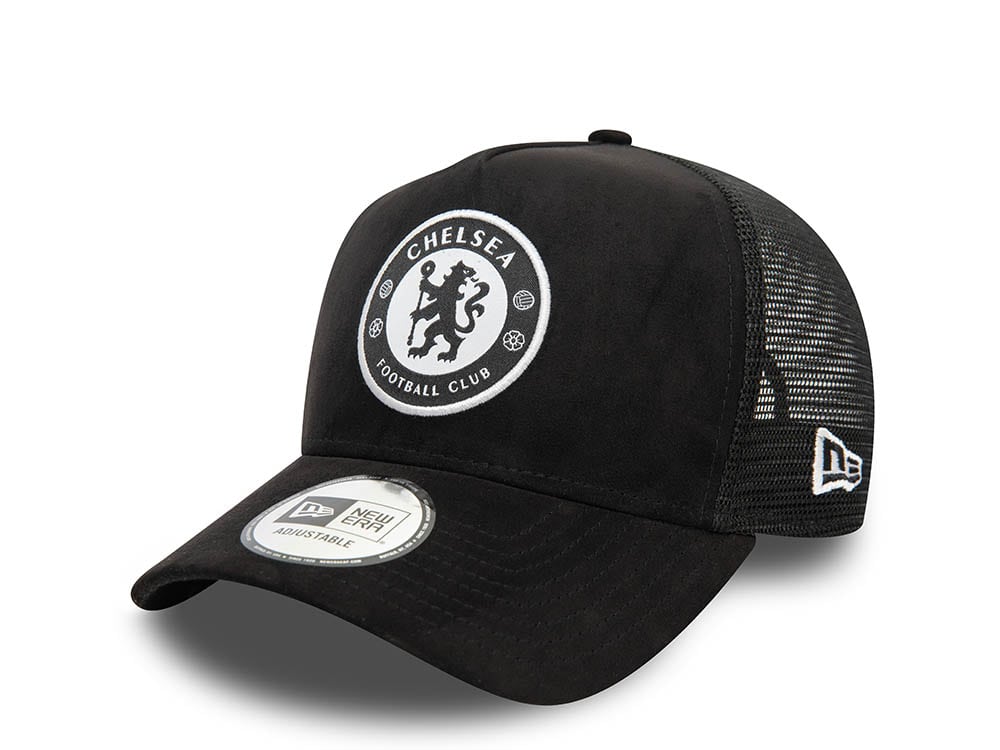 New Era FC Chelsea Black A Frame Trucker Snapback Cappellini