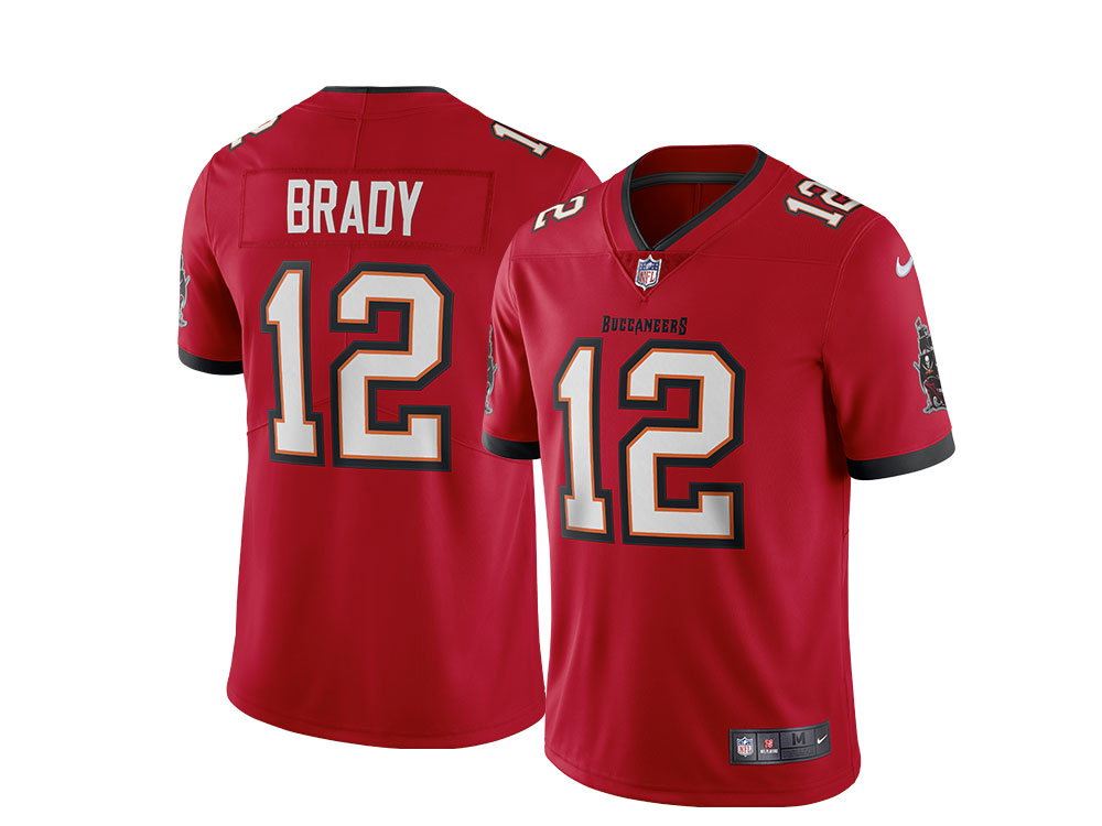 Nike Tampa Bay Buccaneers Tom Brady Red Game NFL Maglia