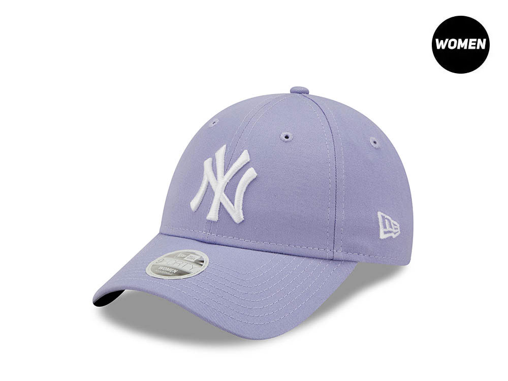 New Era New York Yankees League Essential Lavender Womens 9Forty Snapback Cappellini