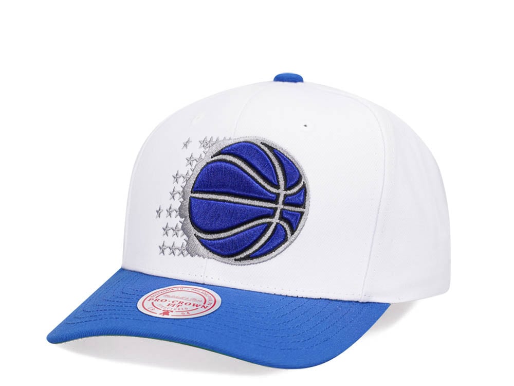 Mitchell & Ness Orlando Magic Team Two Tone 2.0 Pro White Snapback Cap