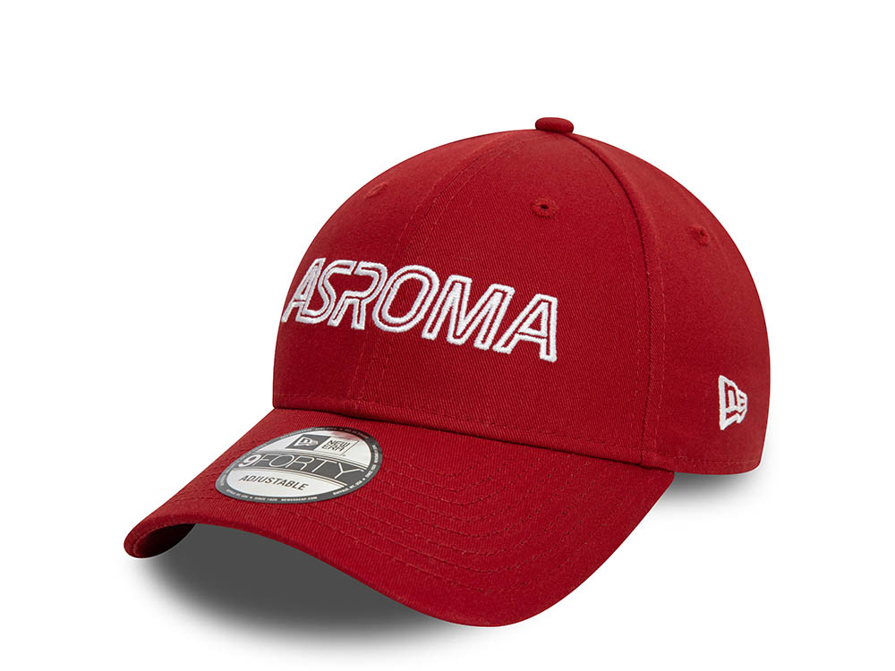 New Era AS Roma Red Script 9Forty Strapback Cappellini