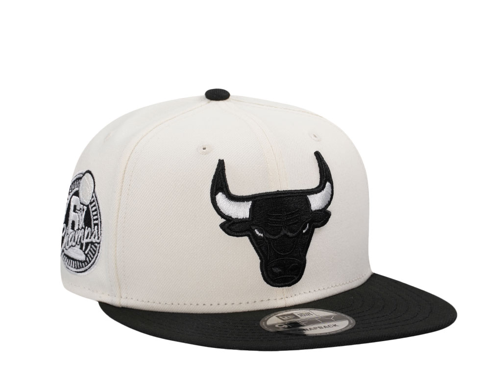 New Era Chicago Bulls 6x Champs Chrome Two Tone Edition 9Fifty Snapback Cap