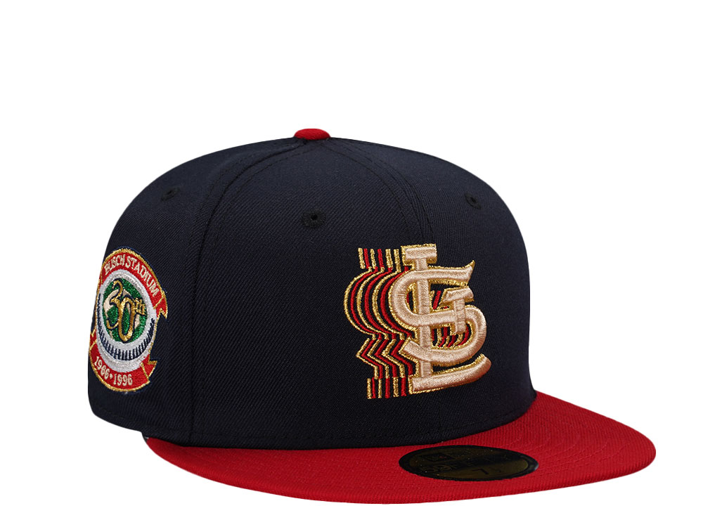 New Era St. Louis Cardinals 30th Anniversary Busch Stadium Two Tone Edition  59Fifty Fitted Cap