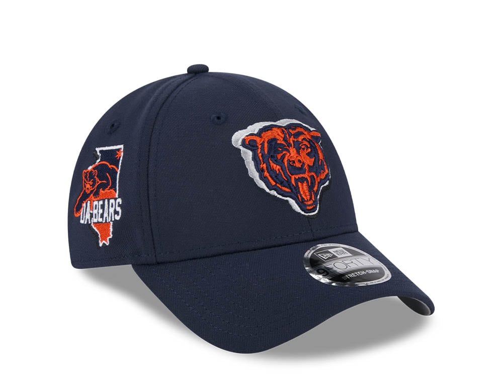 New Era Chicago Bears NFL24 Draft 9Forty Stretch Snapback Cappellini