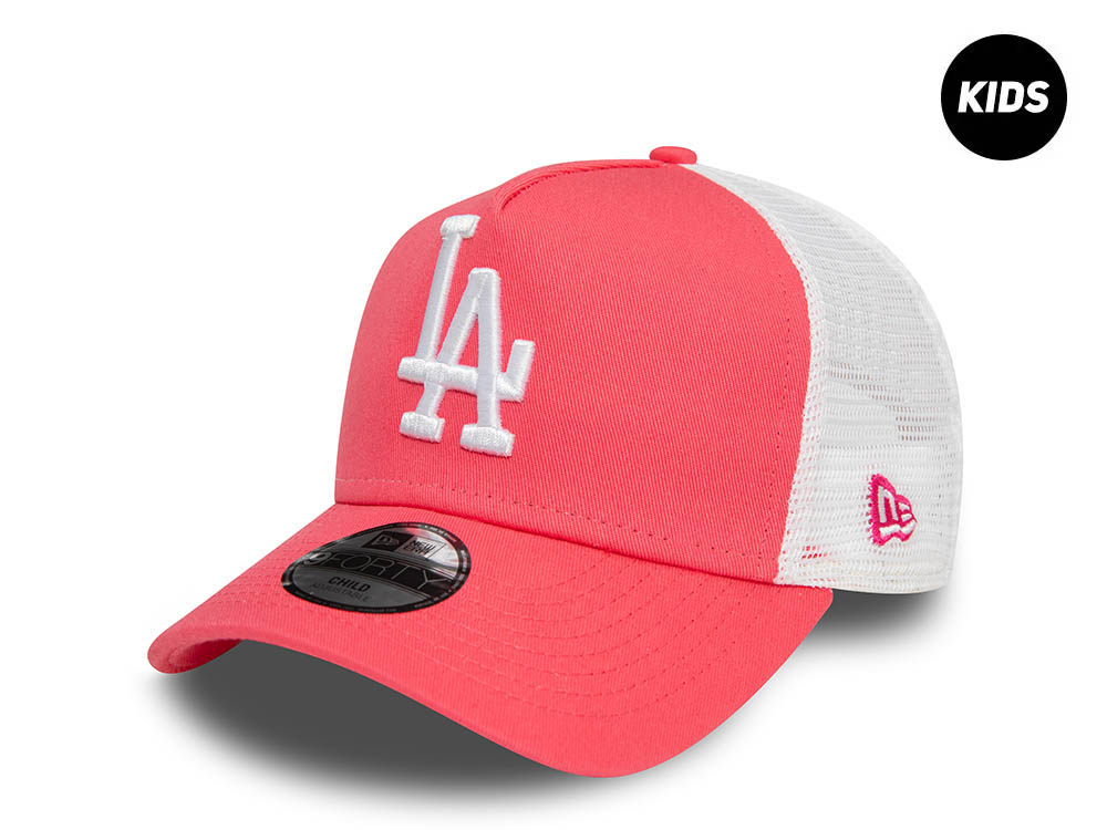 New Era Los Angeles Dodgers Kids A Frame Trucker Snapback Cappellini