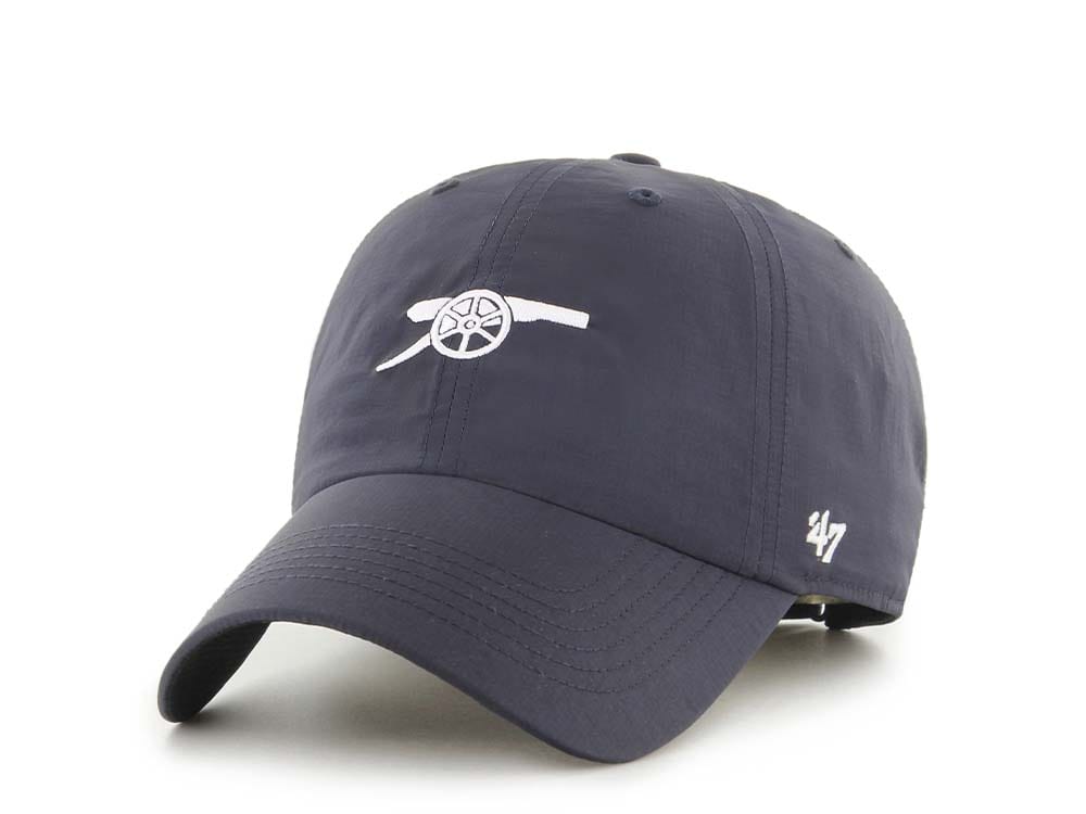 47Brand Arsenal FC Navy Brrr Clean Up Strapback Cap