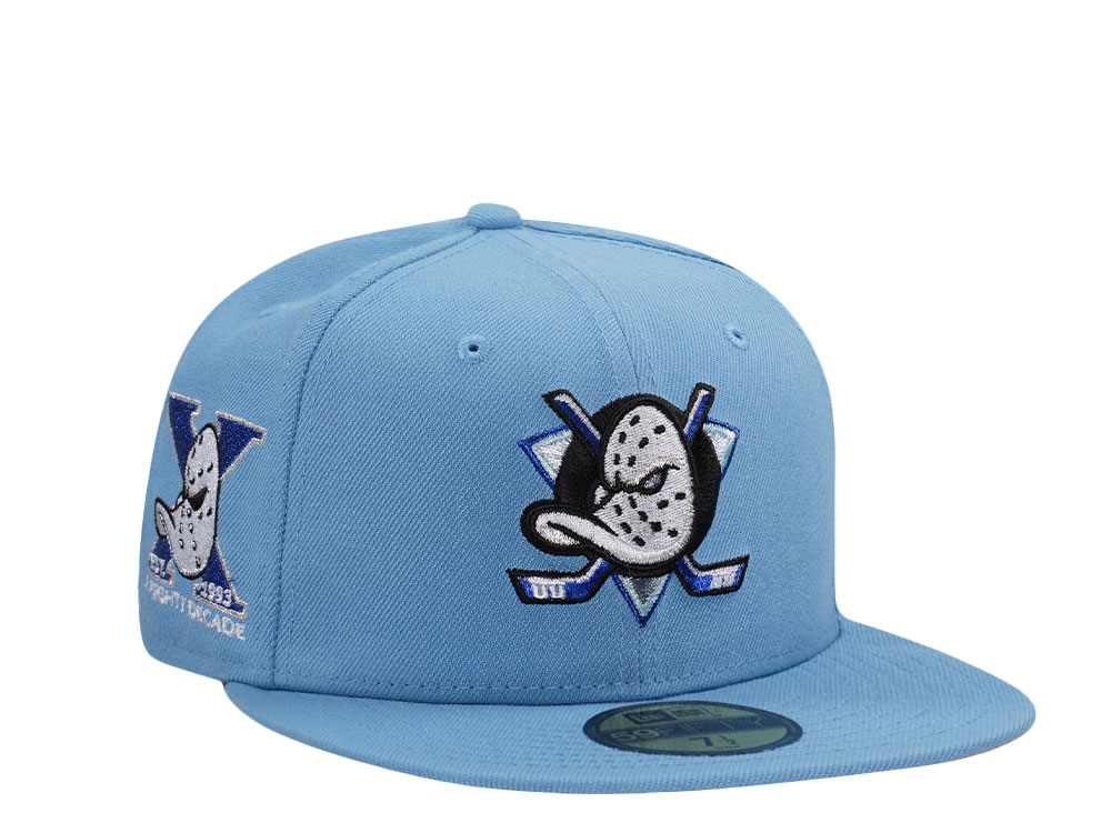 New Era Anaheim Ducks 10th Anniversary Frozen Tundra Edition 59Fifty Fitted Cap