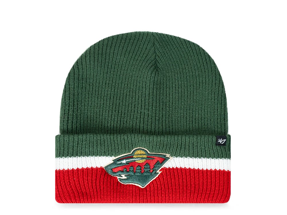 47Brand Minnesota Wild Dark Green Split Cappelli