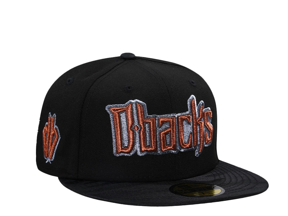 New Era Arizona Diamondbacks Midnight Snake Edition 59Fifty Fitted Cap