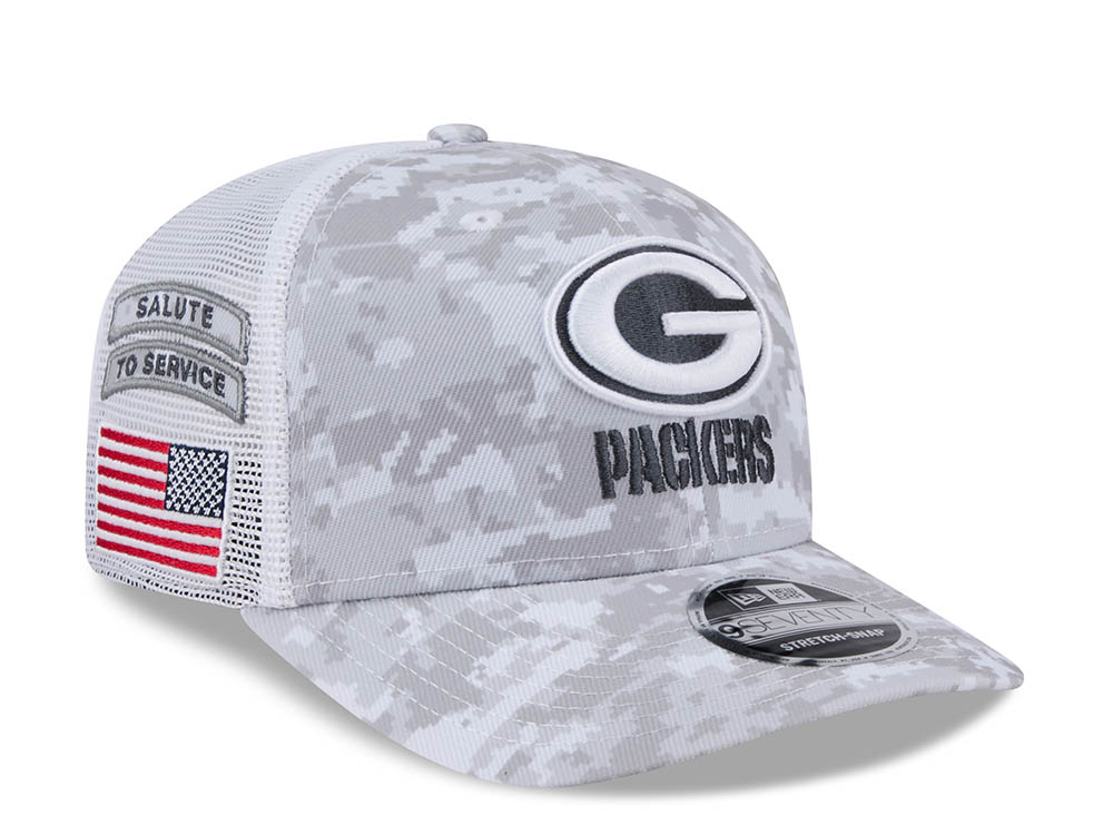 New Era Green Bay Packers Digi Camo Trucker 9Seventy Snapback Cappellini