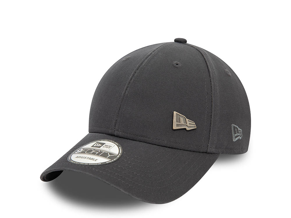 New Era Logo Dark Gray 9Forty Strapback Cappellini