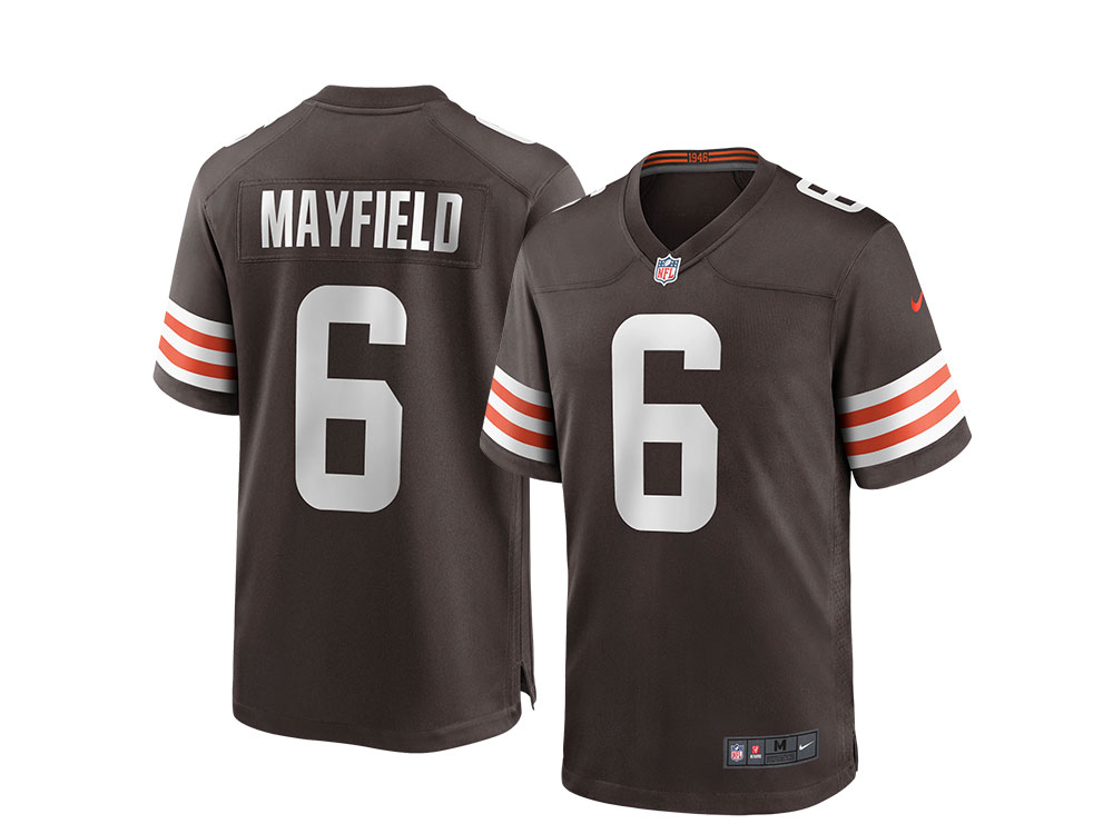 Nike Cleveland Browns Baker Mayfield Home Game Maglia NFL