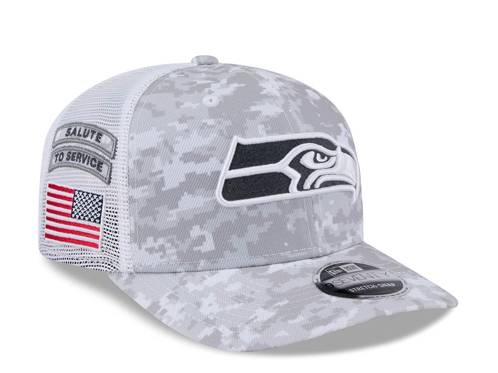 New Era Seattle Seahawks Digi Camo Trucker 9Seventy Snapback Cappellini