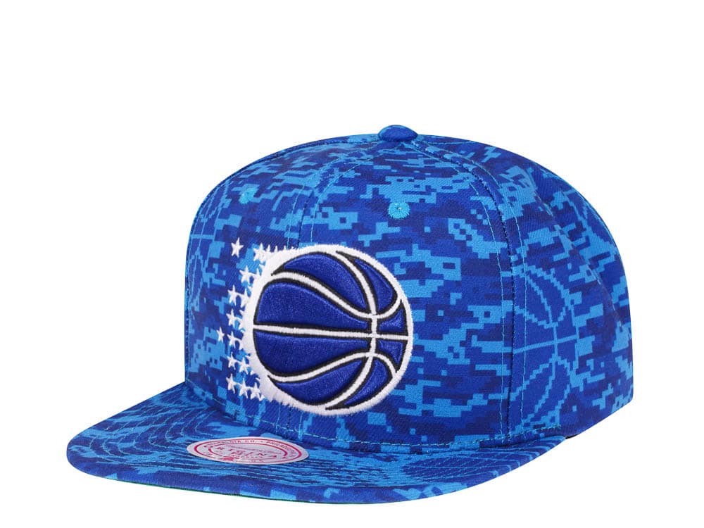 Mitchell & Ness Orlando Magic NBA Team Digi Camo Hardwood Classic Snapback Cap