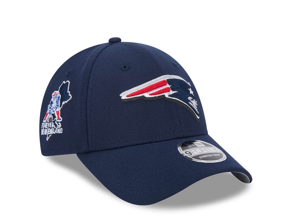 New Era New England Patriots NFL24 Draft 9Forty Stretch Snapback Cappellini