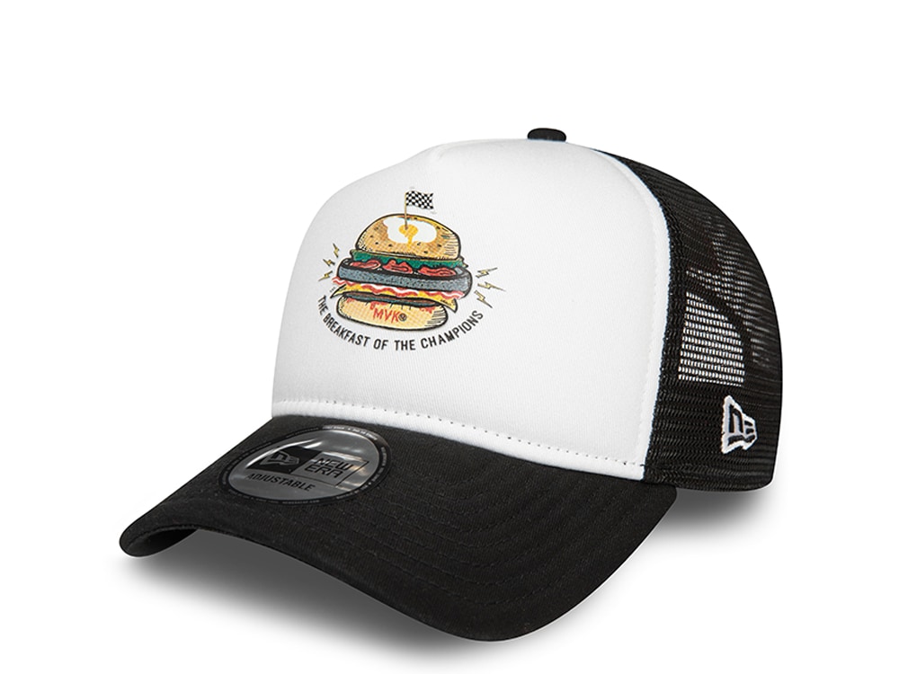 New Era MVK Food Aprilia Racing A Frame Trucker Snapback Cappellini